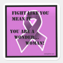 Fight like you mean it sticker