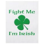 Fight Me I'm Irish Personalized Flyer