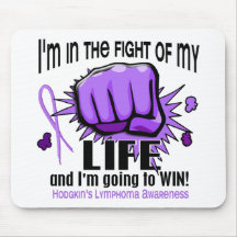 Fight Of My Life 2 Hodgkin's Lymphoma Mousemat