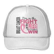 Fight Of My Life Breast Cancer Hats