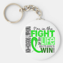 Fight Of My Life Non-Hodgkin's Lymphoma Keychain