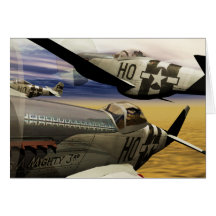 Fighter Greeting Cards