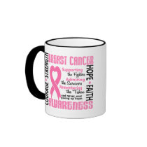 Fighters Survivors Taken 5 Breast Cancer Coffee Mug
