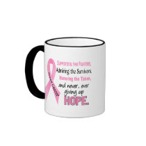 Fighters Survivors Taken Pink Ribbon Breast Cancer Coffee Mugs