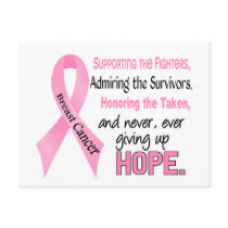 Fighters Survivors Taken Pink Ribbon Breast Cancer