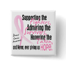 Fighters Survivors Taken Watercolor Pink Ribbon