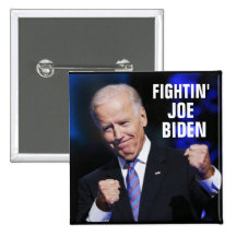 Fightin' Joe Biden Pinback Button