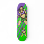Fighting Amazon Women Custom Skateboard