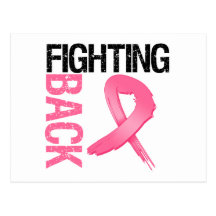 Fighting Back Breast Cancer Postcards