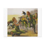 Fighting Combat Women in their Bras Post Card
