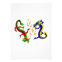 Fighting Dragons Personalised Announcements