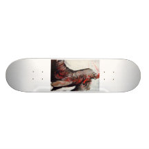 Fighting Elephant Seals Skate Board Deck