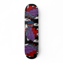 fighting fly arts logo skateboard deck