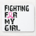 Fighting For My Girl Breast Cancer 21 Mouse Mats