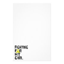 Fighting For My Girl Endometriosis 21 Customised Stationery