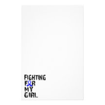 Fighting For My Girl Huntington's Disease 21 Customized Stationery