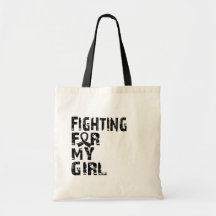 Fighting For My Girl Skin Cancer 21 Bag