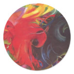 Fighting Forms by Franz Marc; Kämpfende Formen stickers