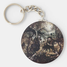 Fighting Giants Keychain
