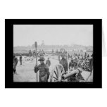Fighting Men & Cannon in Fort Richardson 1862 cards