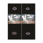 Fighting Seagulls Bookmark Postcard