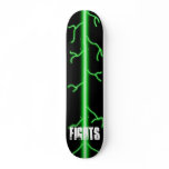 fights lazer skateboard green