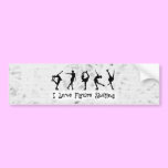 Figure Skaters on Ice bumper stickers