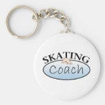 Figure Skating Coach Keychain