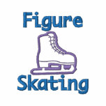 Figure Skating Embroidered Hooded Sweatshirt