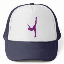 Figure Skating Trucker Hats