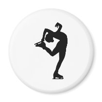 Figure Skating Magnet