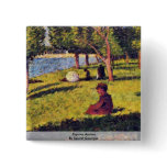 Figures Assises By Seurat Georges buttons