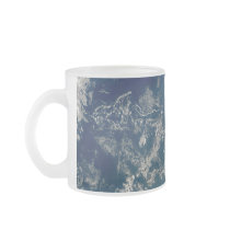 Fiji Frosted Glass Mug