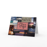 Fiji wedding invitation cards