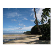 Fijian Beach Postcard