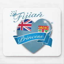 Fijian Princess Mouse Pads
