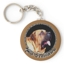 Fila Brasileiro Dog keychain