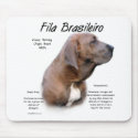 Fila Brasileiro History Design mousepads