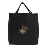 Filigree Teapot embroidered bags