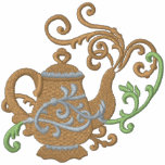 Filigree Teapot embroidered shirts