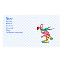 Filipe Flamingo Business Card Template