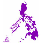 Filipina Philippine Islands Purple t-shirts