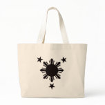 Filipino Basic Sun and Stars - Black bags