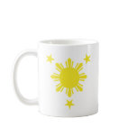 Filipino Basic Sun and Stars - Yellow Mug