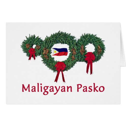 Filipino Christmas Greetings 
