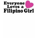 Filipino Girl t-shirts
