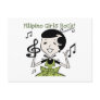 Filipino Girls Rock Postcards