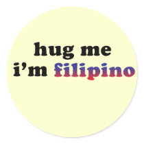 Filipino Hug Sticker