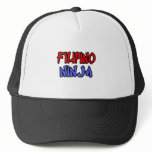 Filipino Ninja Trucker Hats