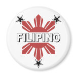Filipino Sun and Star magnets